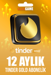 Tinder Gold Abonelik - 12 Ay (TR)